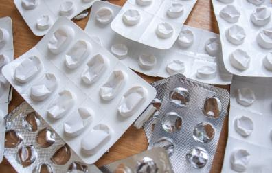 Meerder lege medicijnstrips